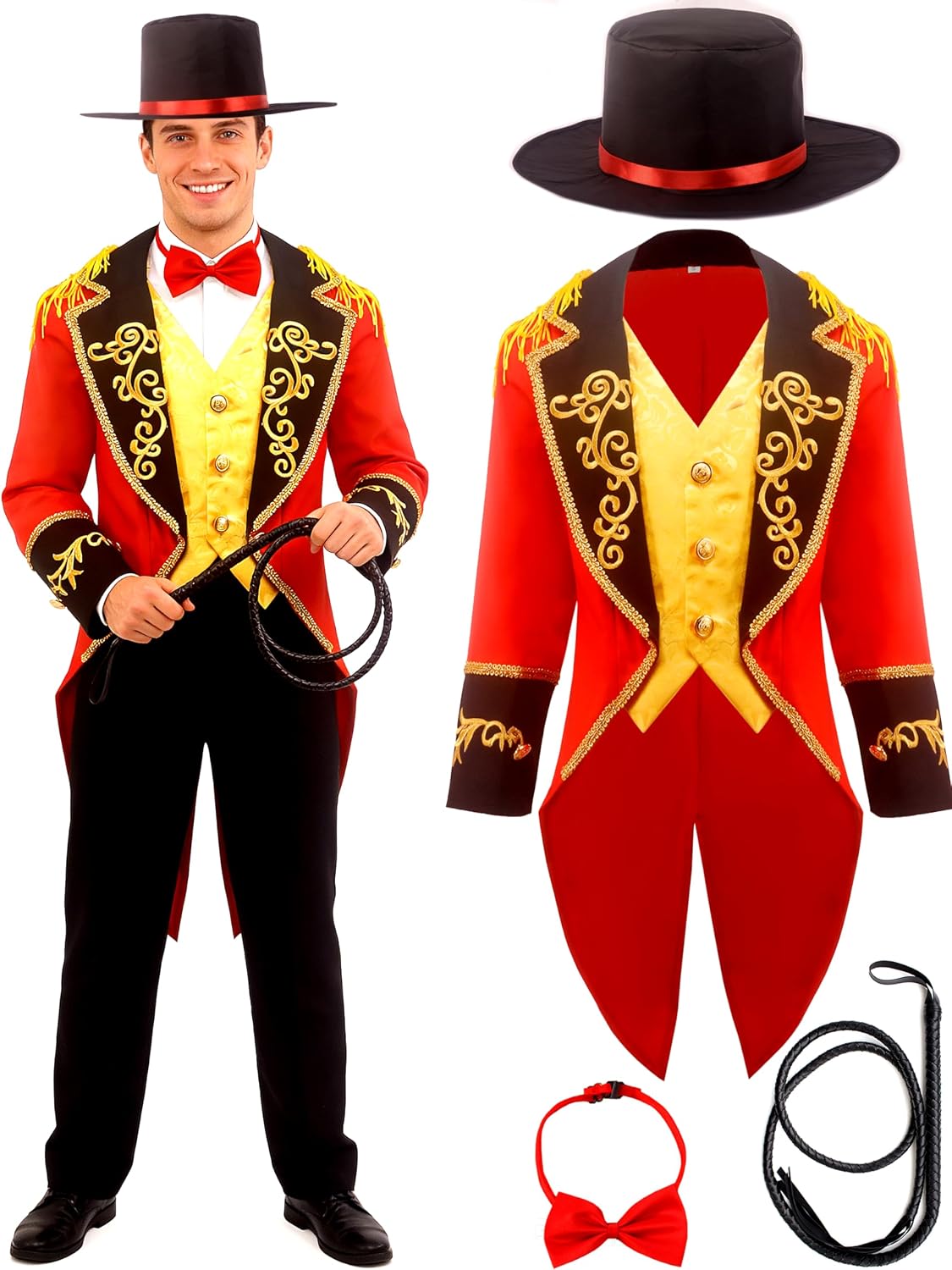 Men's Ringmaster Costume Adult Deluxe Situation — WeirdThingsToBuy weird find