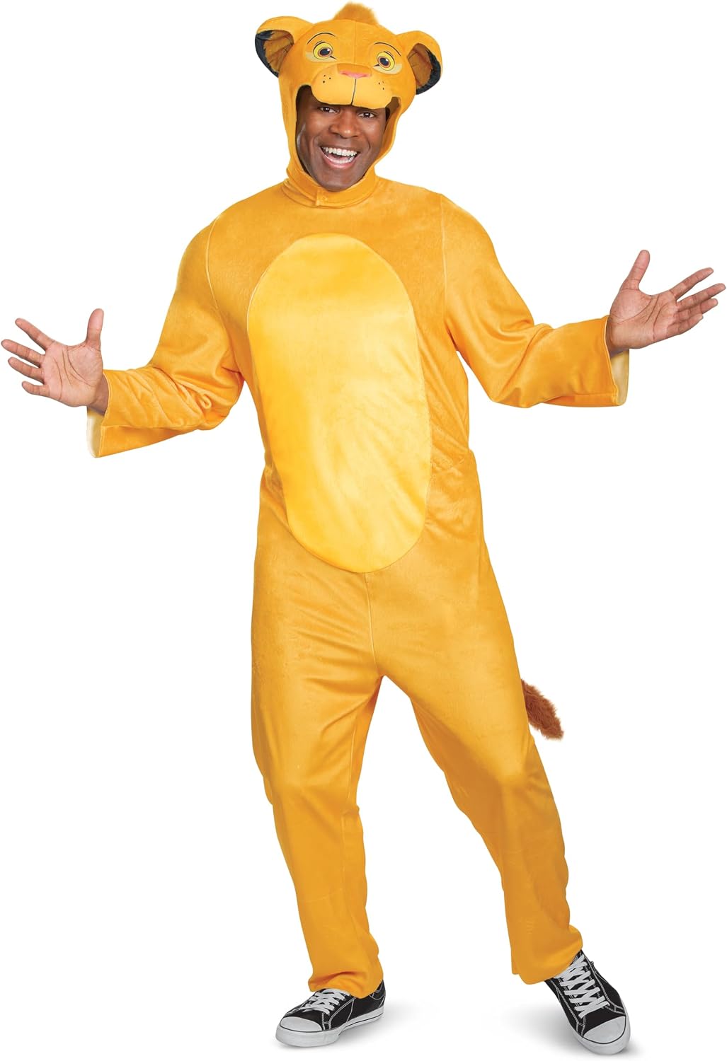 Men's Simba Jumpsuit Adult Costume Energy — WeirdThingsToBuy weird find