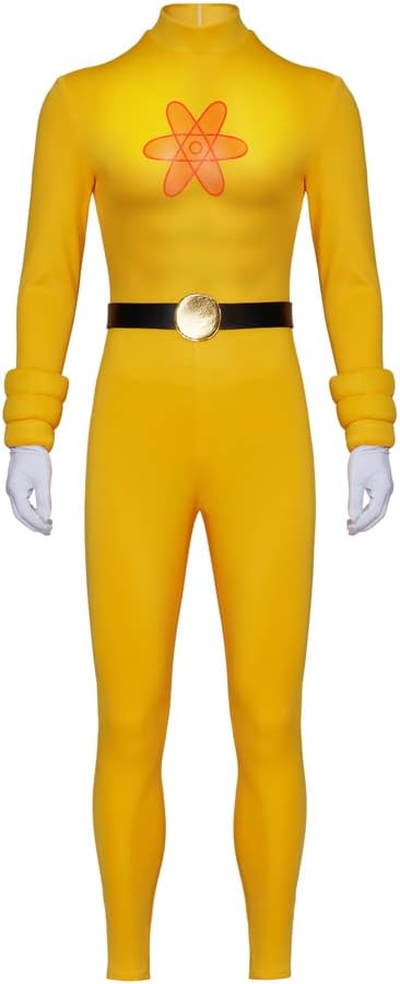 Men's Yellow Cartoon Jumpsuit Movie Situation — WeirdThingsToBuy weird find
