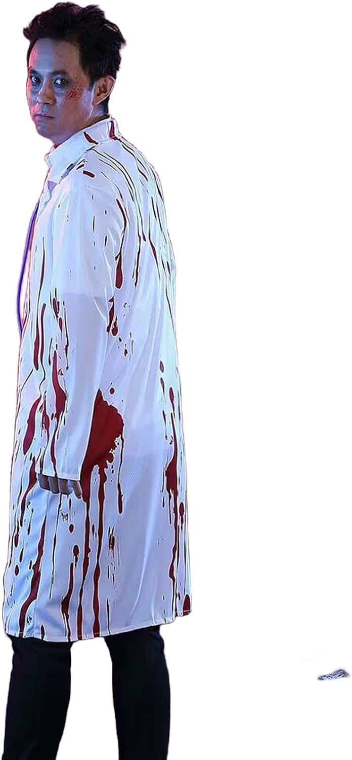 Men Women Bloody Coat Doctor Energy — WeirdThingsToBuy weird find