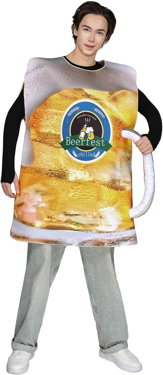 Mens Beer Costume Funny Adult Energy — WeirdThingsToBuy weird find