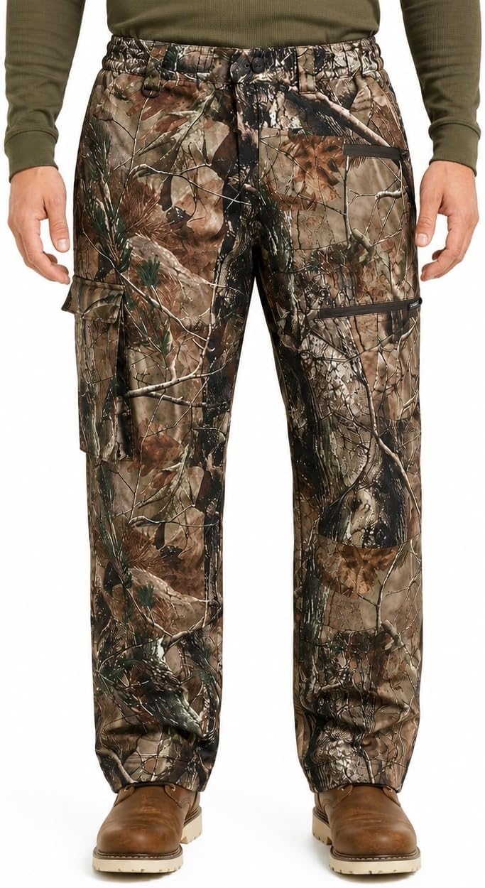 Mens Camo Hunting Pants Insulated Situation — WeirdThingsToBuy weird find