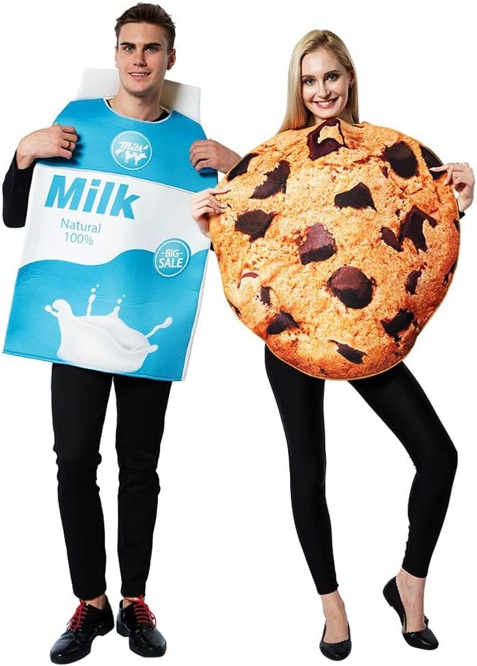Milk & Cookies Costume Funny Situation — WeirdThingsToBuy weird find