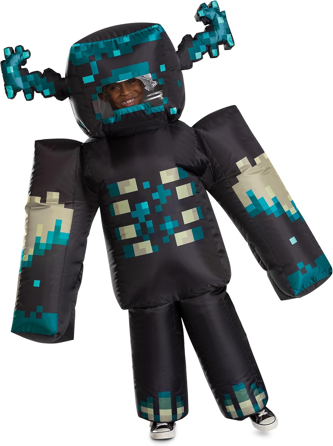 Minecraft Warden Inflatable Costume — WeirdThingsToBuy weird find