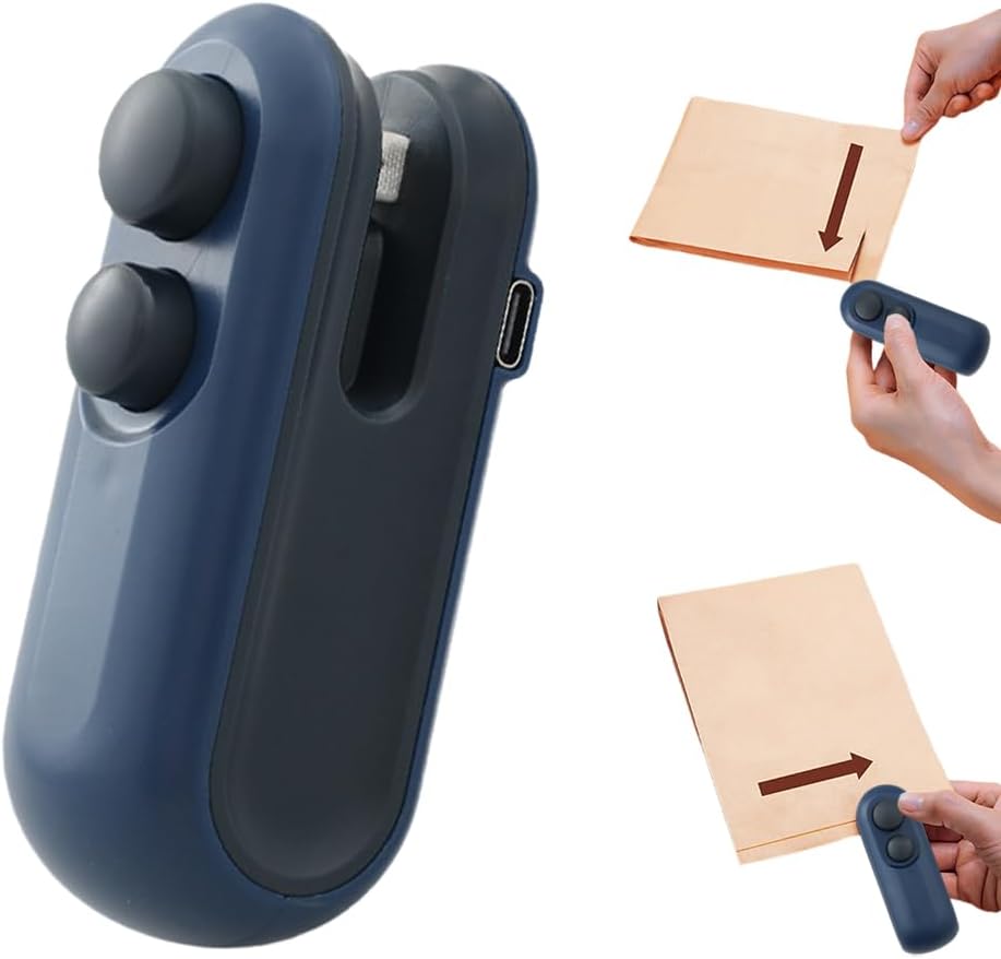 Mini Bag Sealer & Cutter Energy — WeirdThingsToBuy weird find