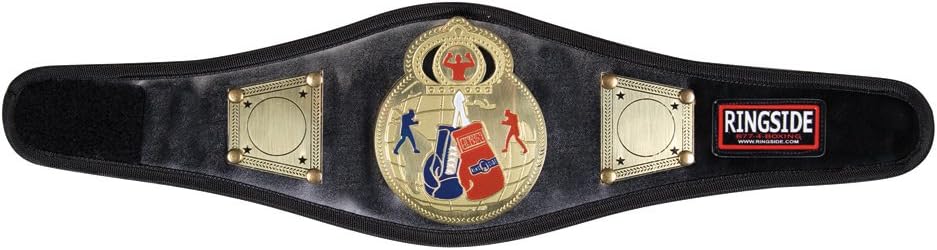 Mini Championship Belt Black Energy — WeirdThingsToBuy weird find