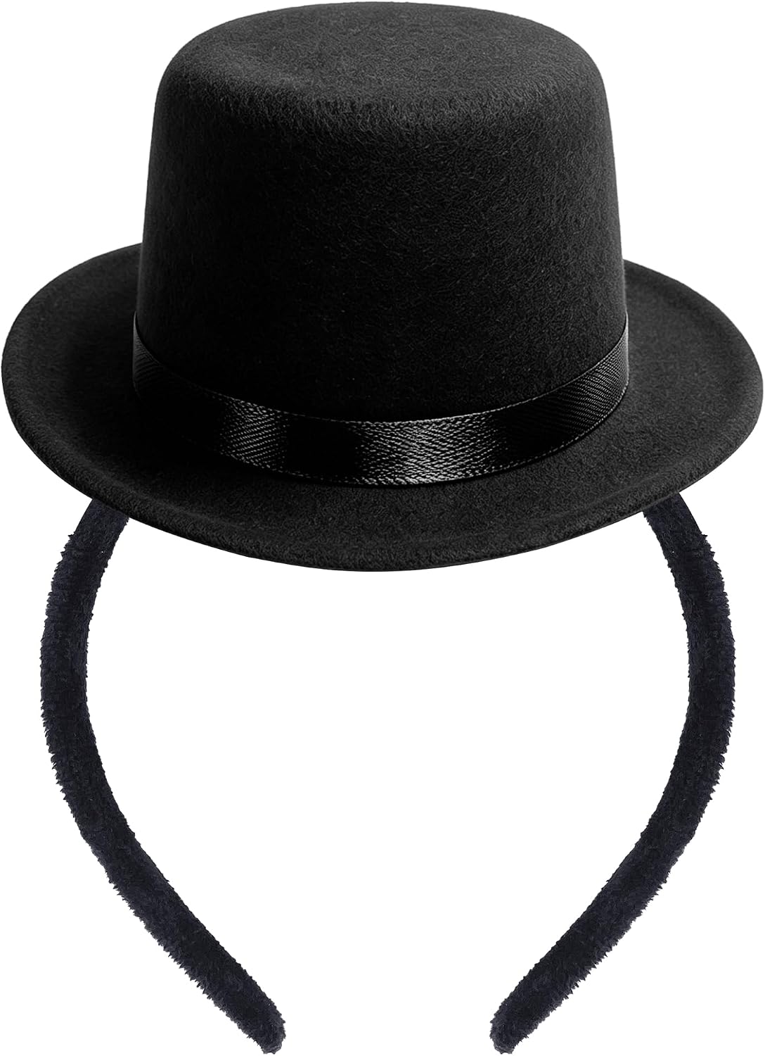 Mini Top Hat Headband Black Energy — WeirdThingsToBuy weird find