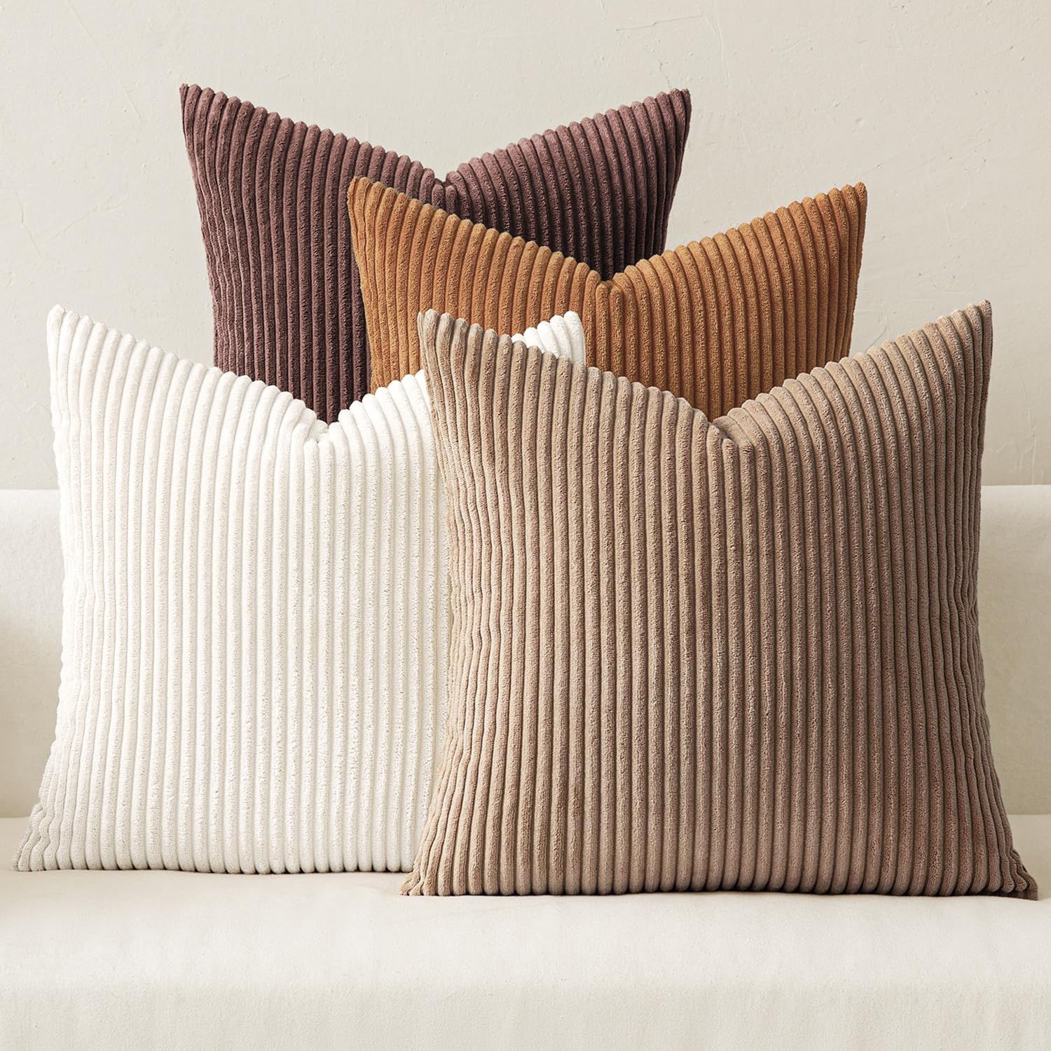Miulee Fall Corduroy Decorative Throw — WeirdThingsToBuy weird find