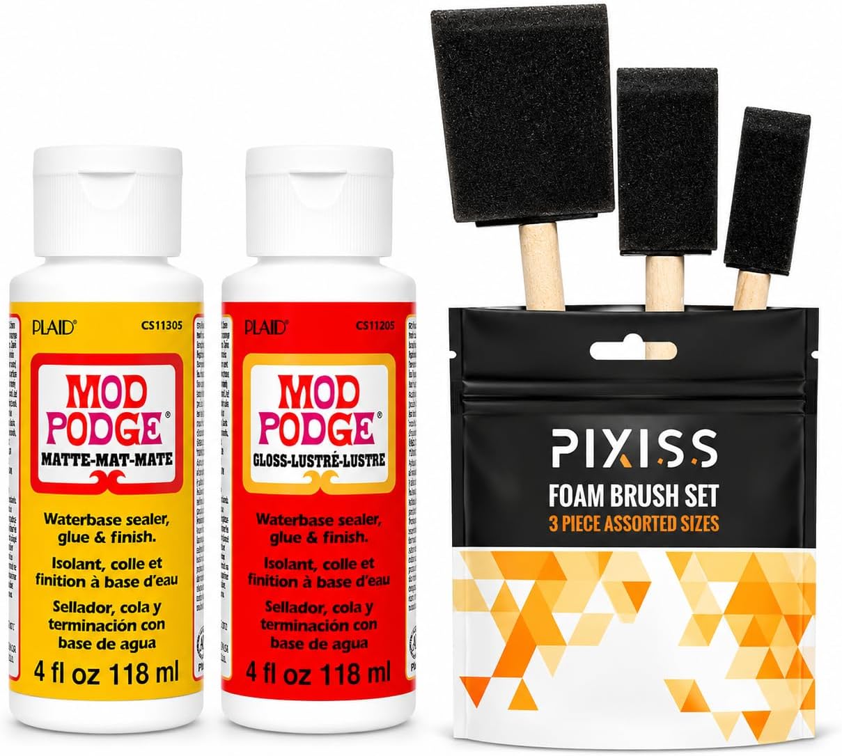 Mod Podge Decoupage Starter Kit Energy — WeirdThingsToBuy weird find