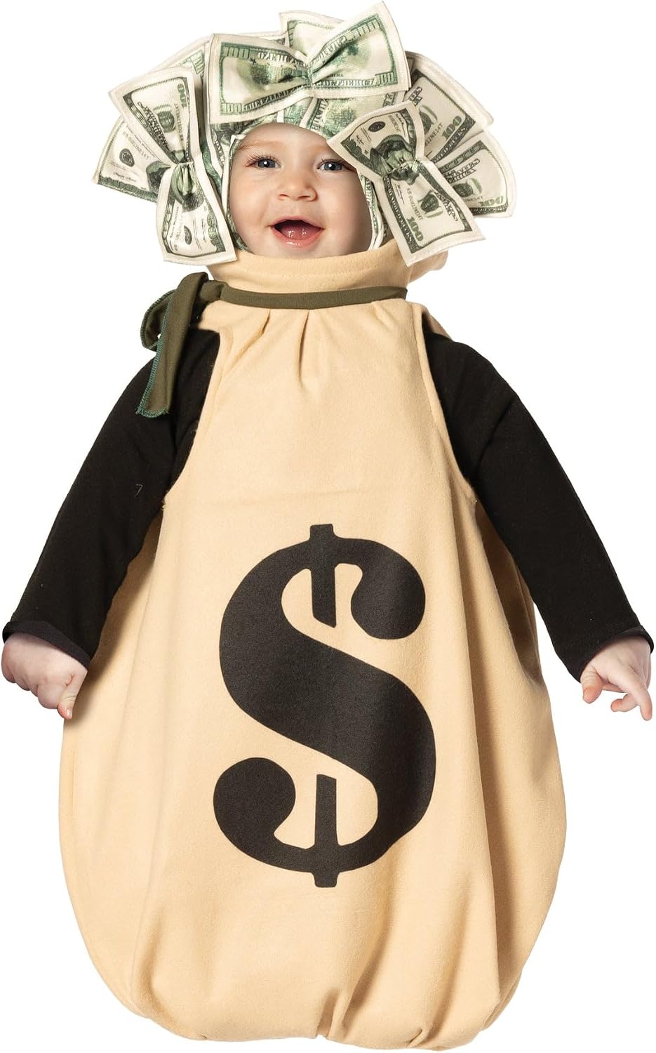 Money Bag Baby Bunting Halloween Situation — WeirdThingsToBuy weird find