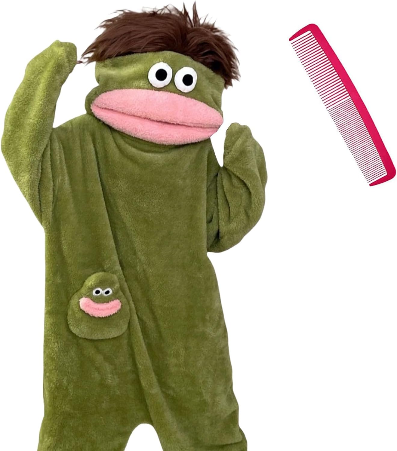 Monster Onesie Adult Plush Jumpsuit Situation — WeirdThingsToBuy weird find