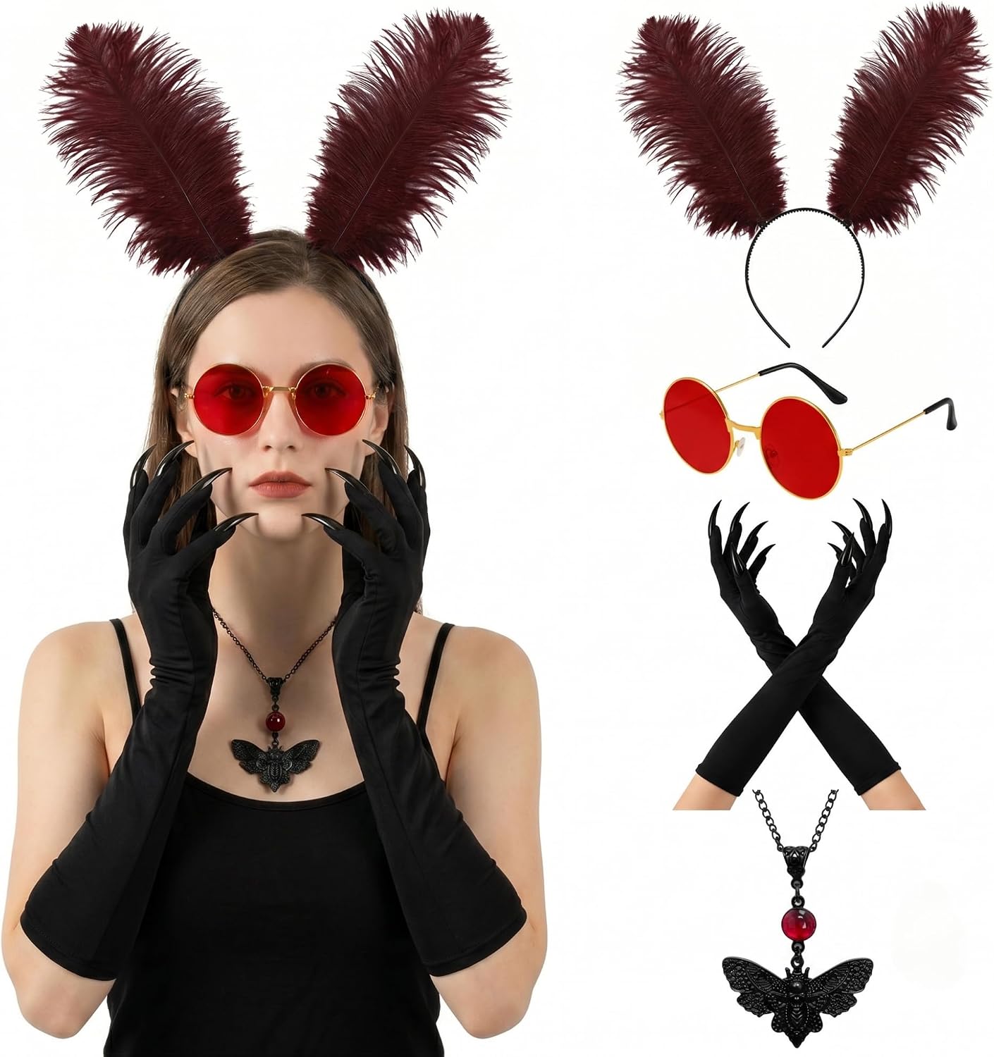 Mothman Costume Accessories Situation — WeirdThingsToBuy weird find