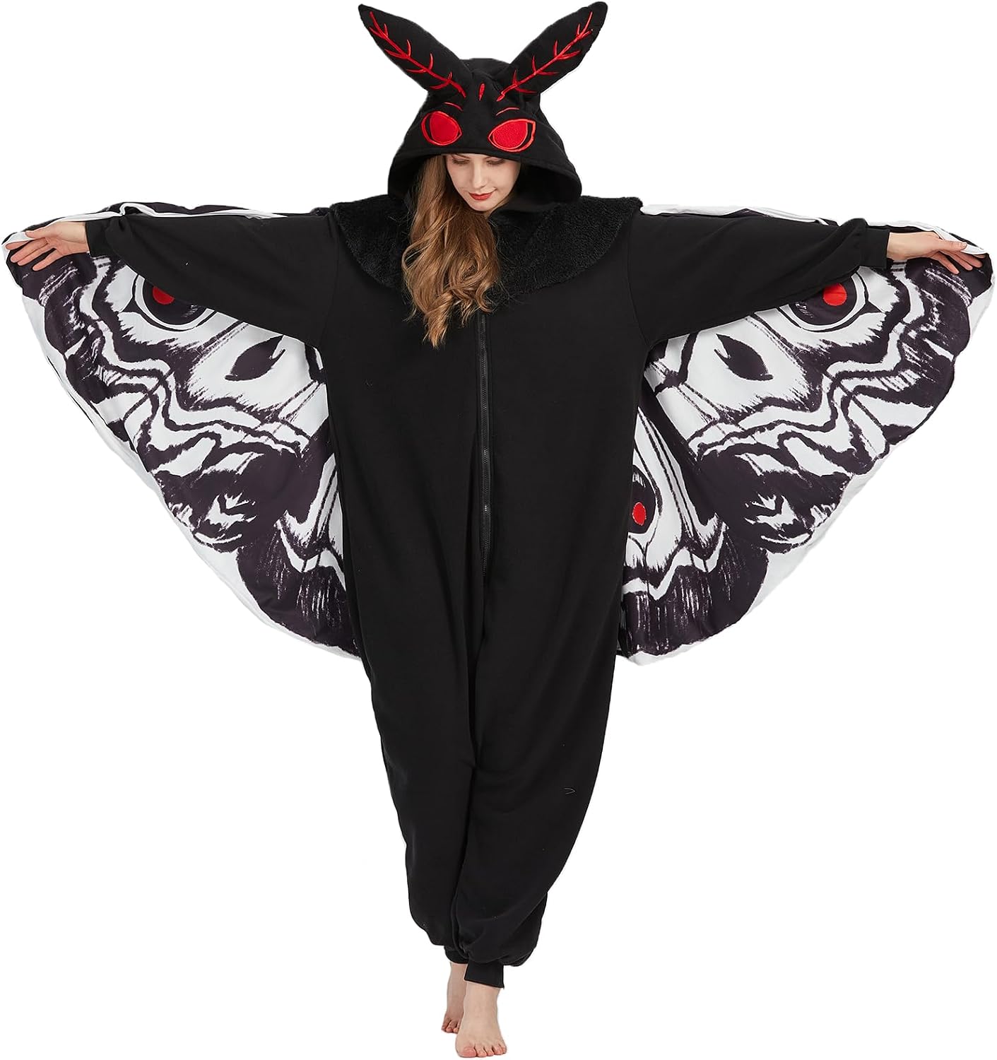 Mothman Onesie Pajamas Mothman Costume Energy — WeirdThingsToBuy weird find