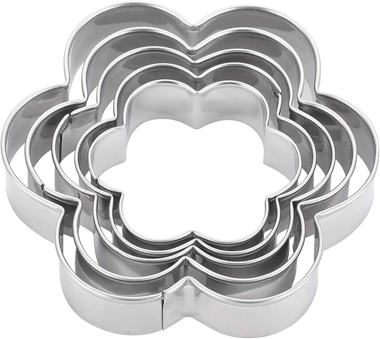 Mrcookie Flower Cookie Cutters Stainless Energy — WeirdThingsToBuy weird find