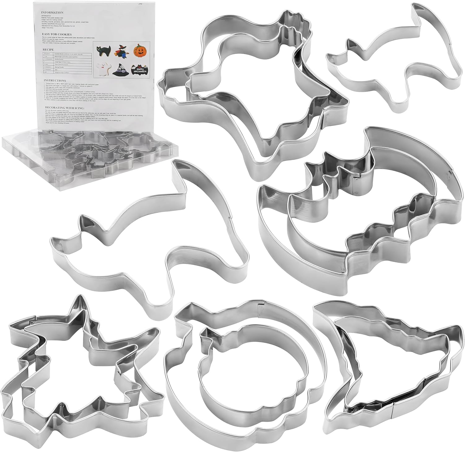 Mrcookie Large Halloween Cookie Cutters Energy — WeirdThingsToBuy weird find