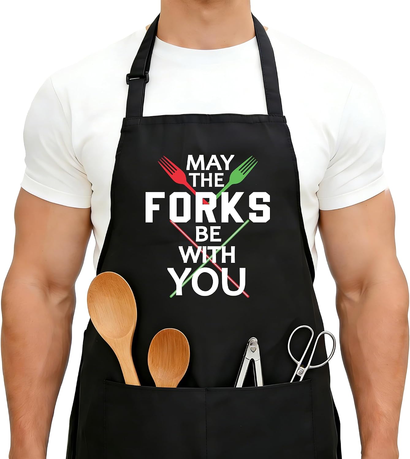 Mueddur Aprons Men Funny Grilling — WeirdThingsToBuy weird find
