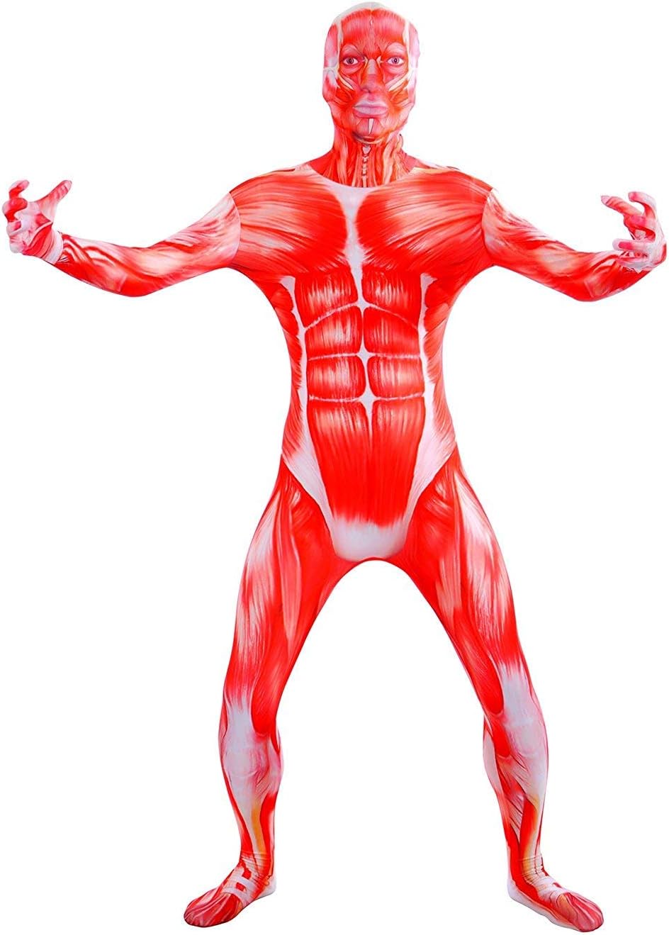 Muscle Anatomy Costume Bodysuits Energy — WeirdThingsToBuy weird find