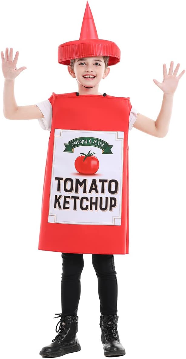 Mustard Costume Ketchup Cosplay Halloween Energy — WeirdThingsToBuy weird find