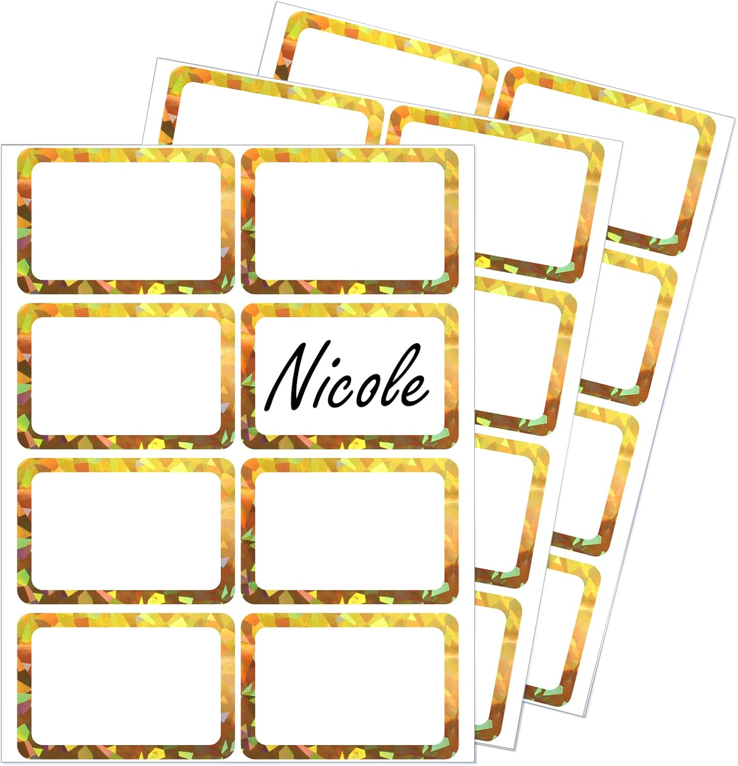 Name Tags Stickers 3x2 Inch Situation — WeirdThingsToBuy weird find