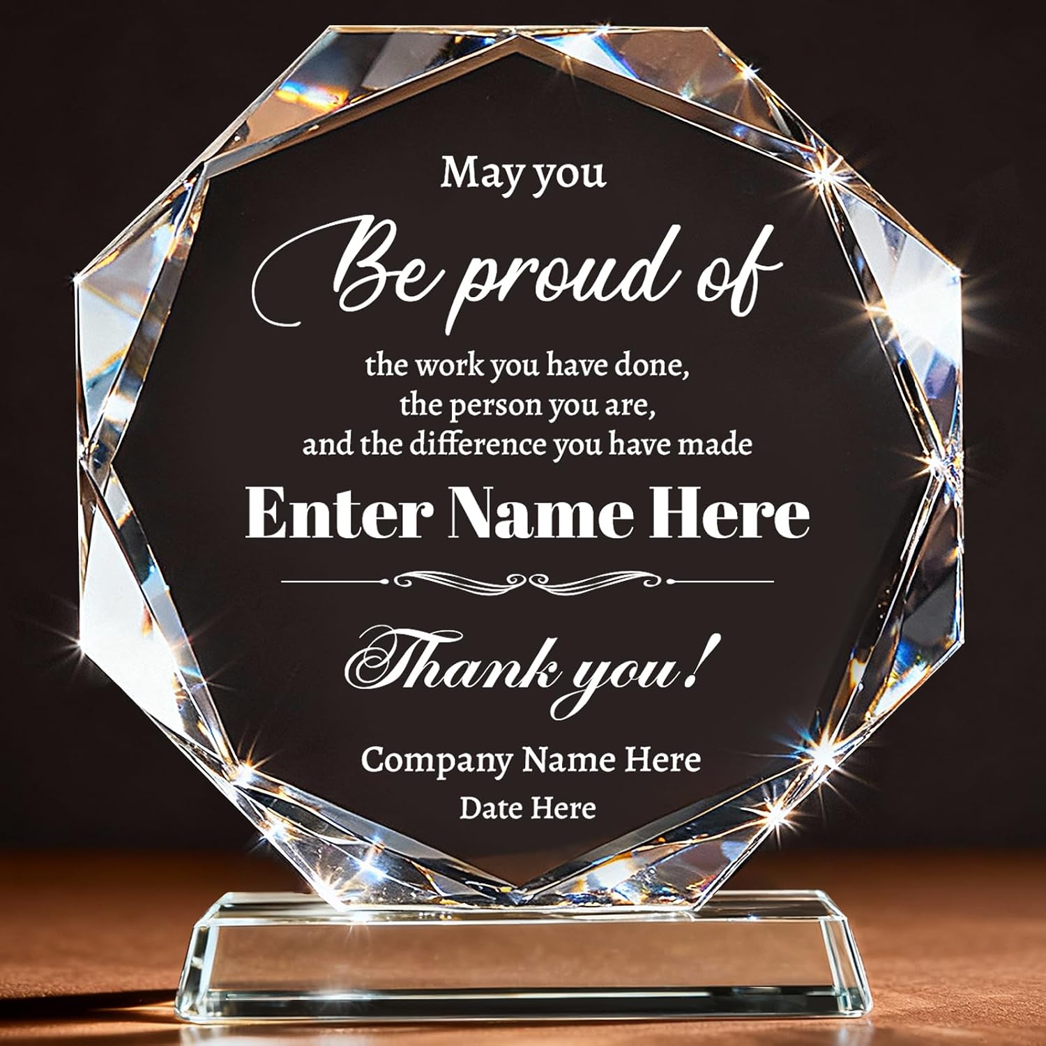 Nanfuncf Custom Trophy Text Logo Energy — WeirdThingsToBuy weird find