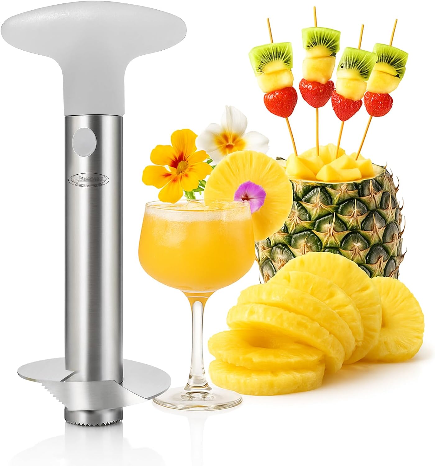 Newness Upgraded Pineapple Corer Reinforced — WeirdThingsToBuy weird find