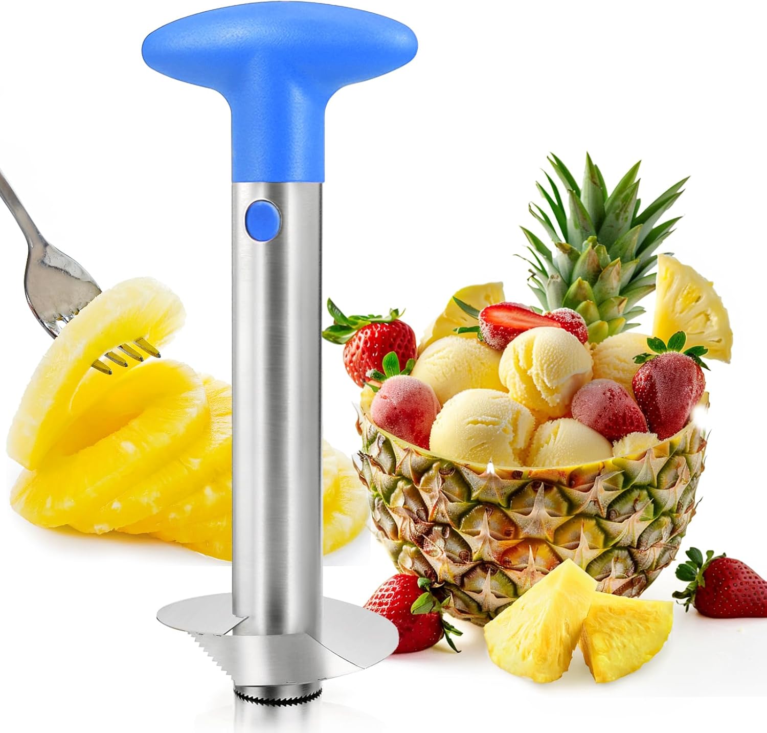 Newness Upgraded Pineapple Corer Reinforced — WeirdThingsToBuy weird find