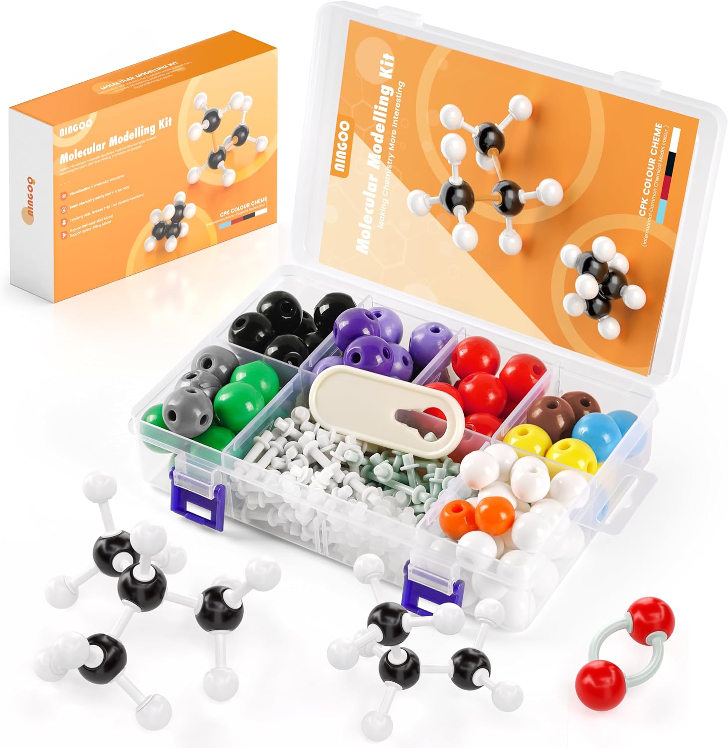 Ningoo Organic Chemistry Model Kit Energy — WeirdThingsToBuy weird find