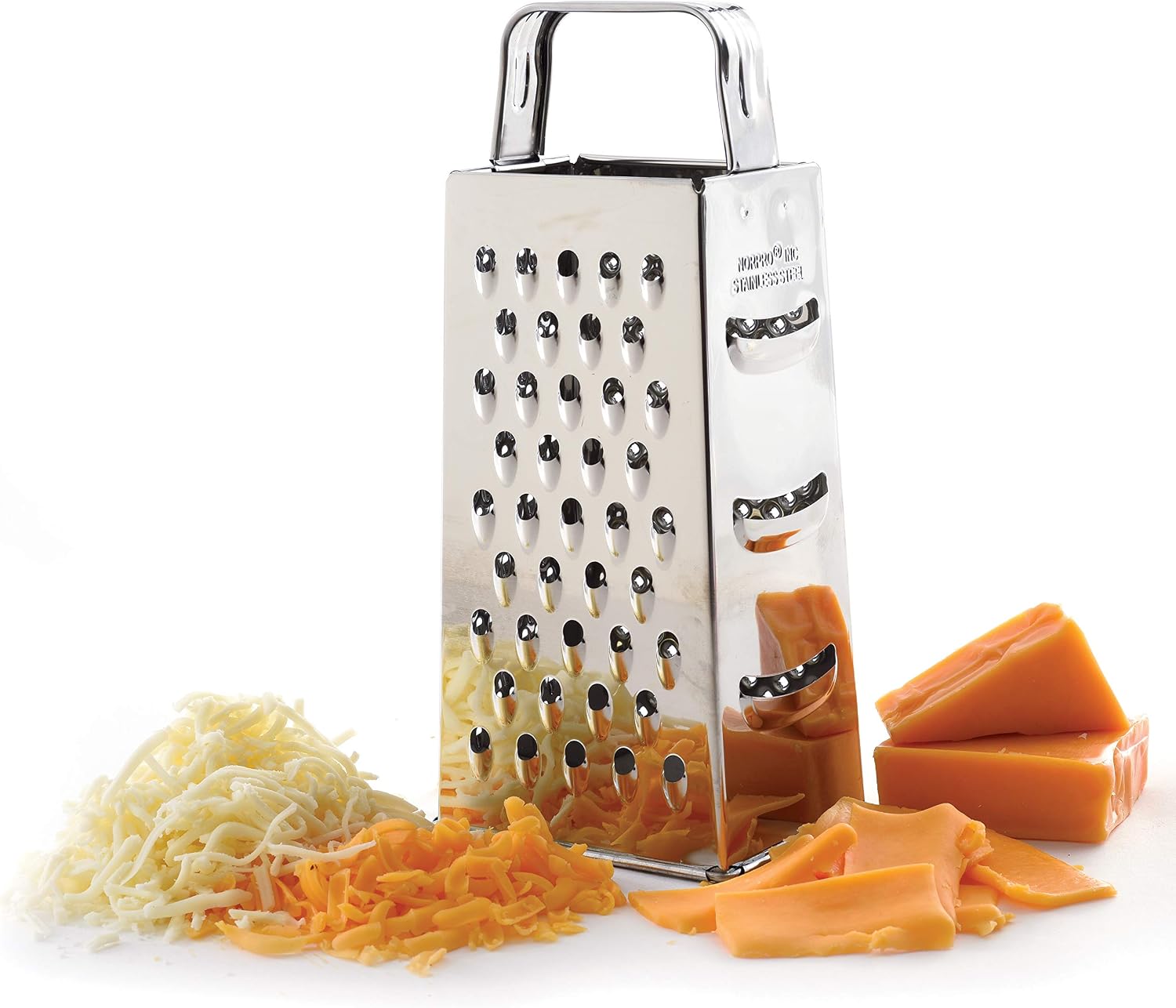Norpro Stainless Steel Grater Silver Situation — WeirdThingsToBuy weird find