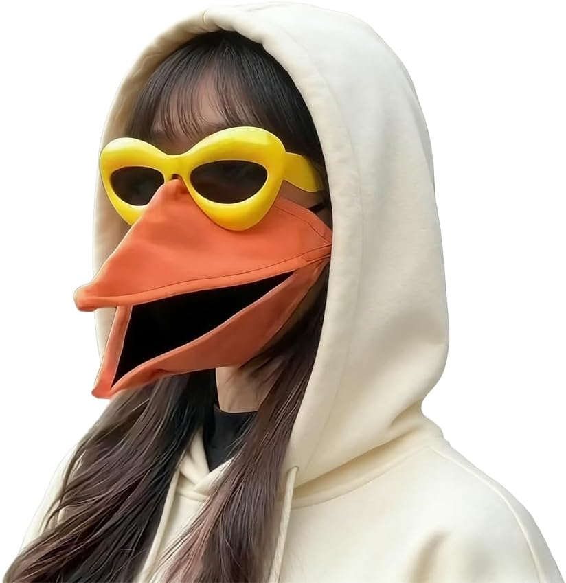 Novelty Birdbill Mask Oval Frame — WeirdThingsToBuy weird find