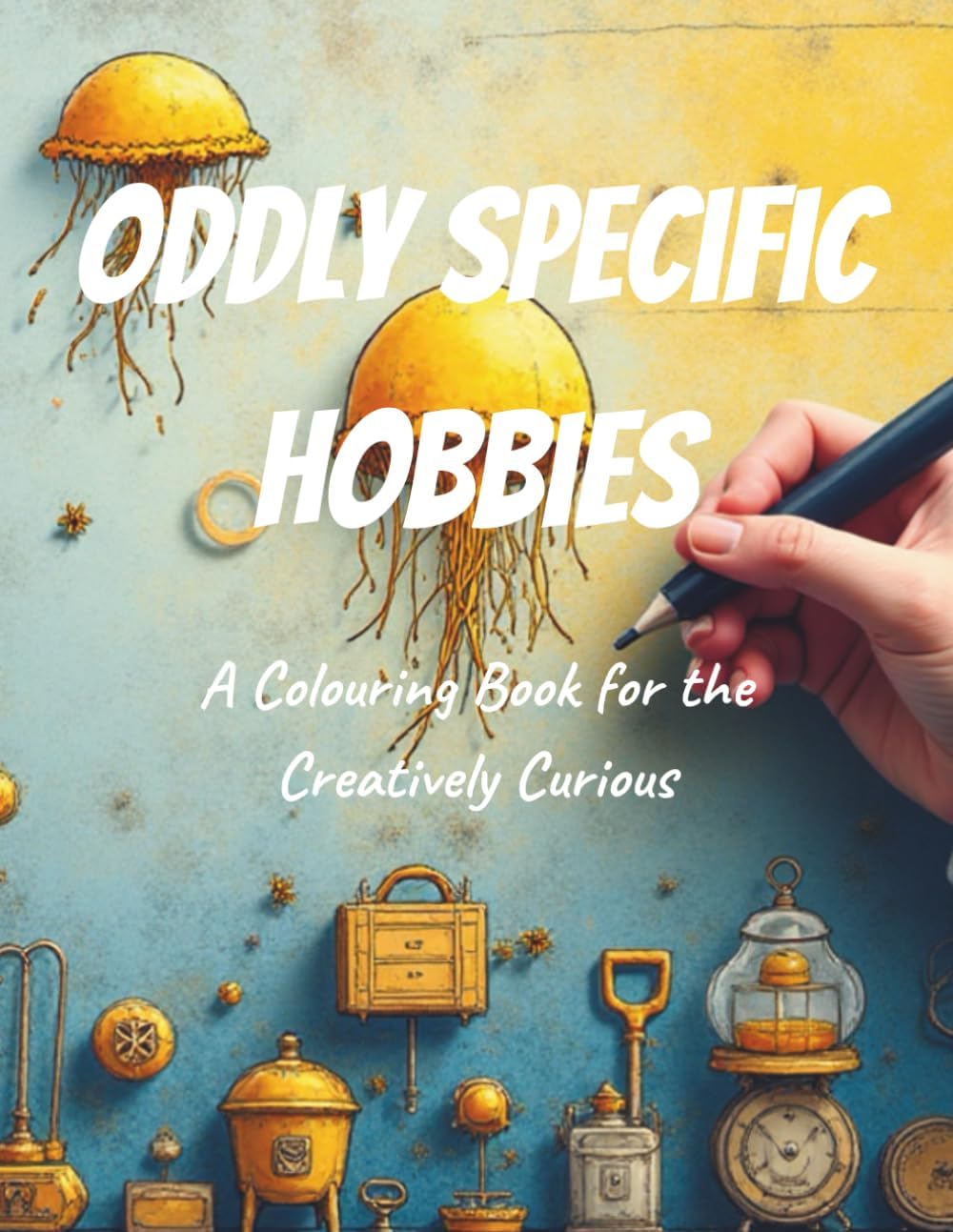 Oddly Specific Hobbies Colouring Book — WeirdThingsToBuy weird find