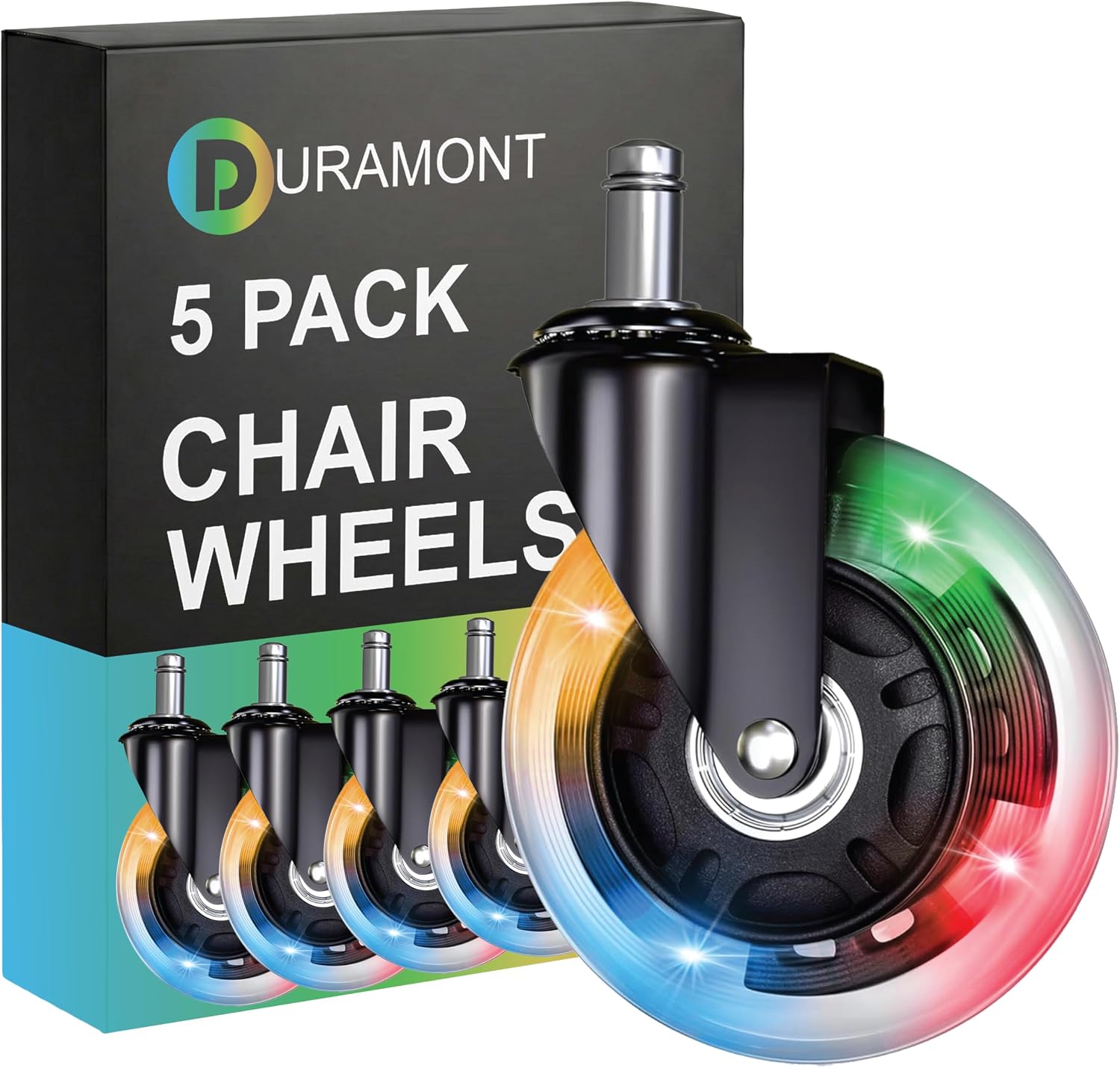 Office Chair Wheels Situation — WeirdThingsToBuy weird find