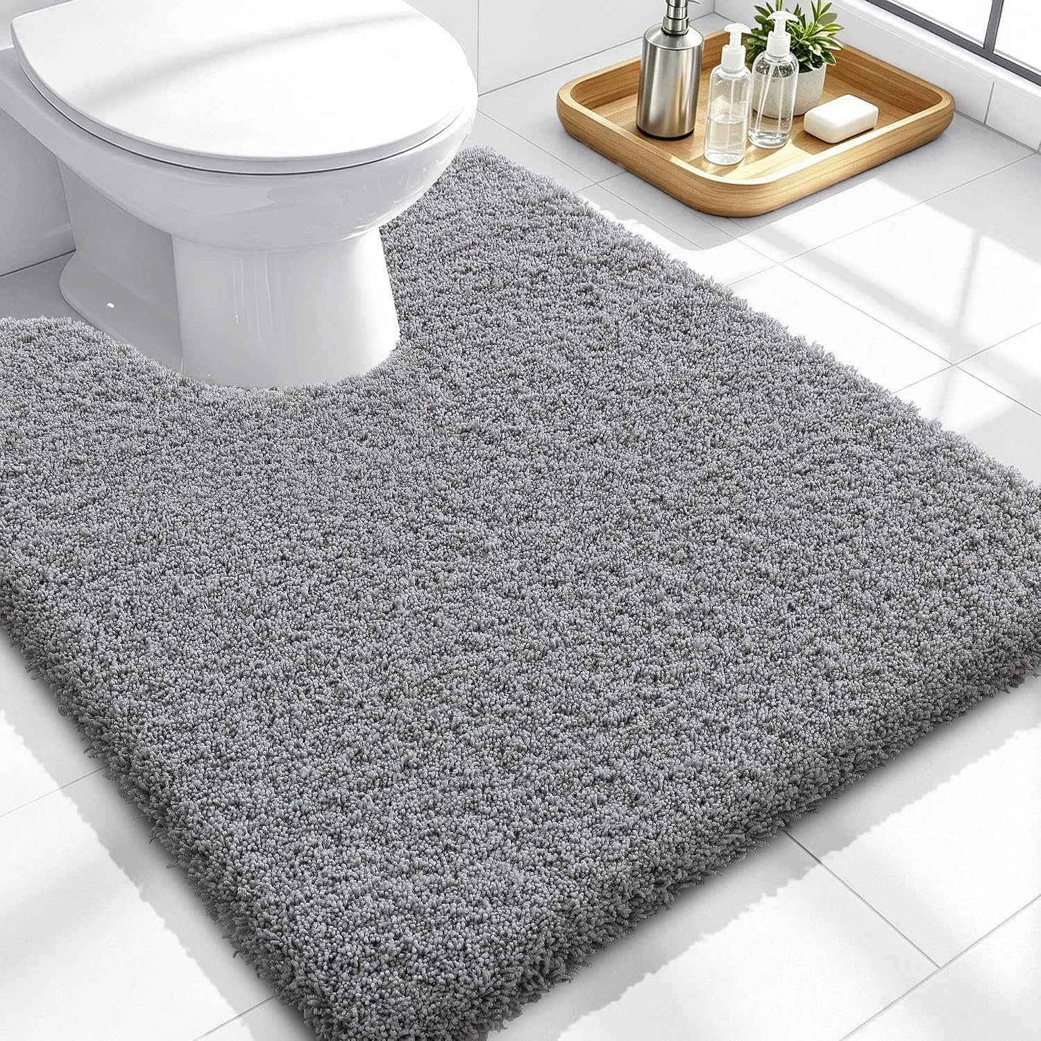 Olanly Microfiber Bathroom Toilet Rugs Situation — WeirdThingsToBuy weird find