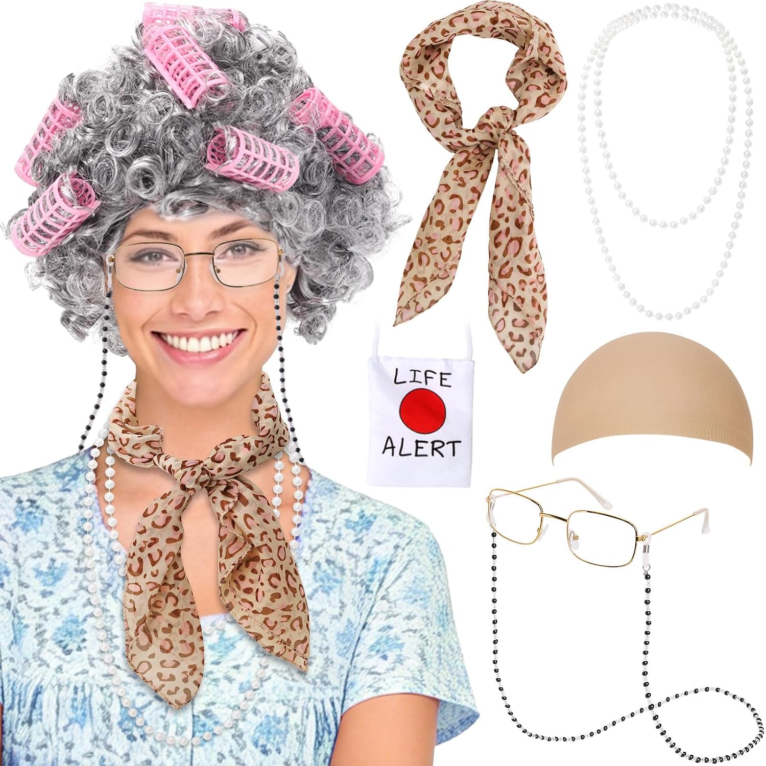 Old Lady Costume Kid Women Energy — WeirdThingsToBuy weird find