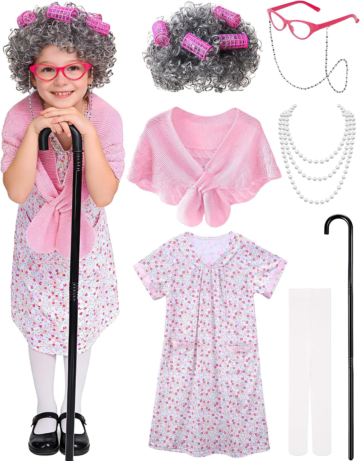 Old Lady Costume Kids Energy — WeirdThingsToBuy weird find