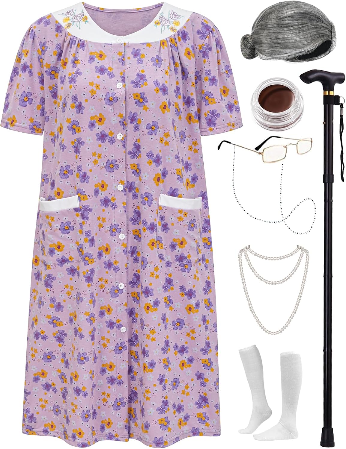 Old Lady Costume Women 100 — WeirdThingsToBuy weird find