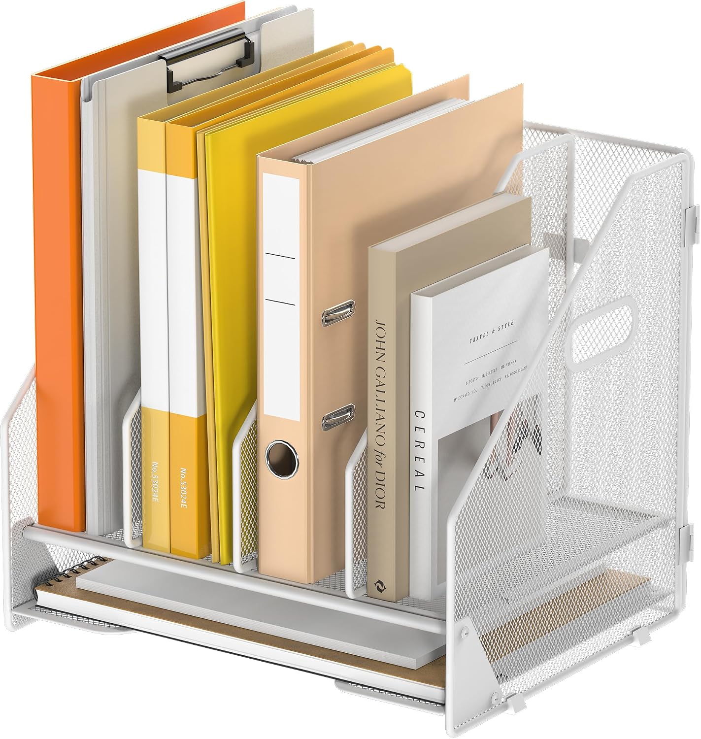 Orgmate 4 Vertical Mesh Desk Energy — WeirdThingsToBuy weird find