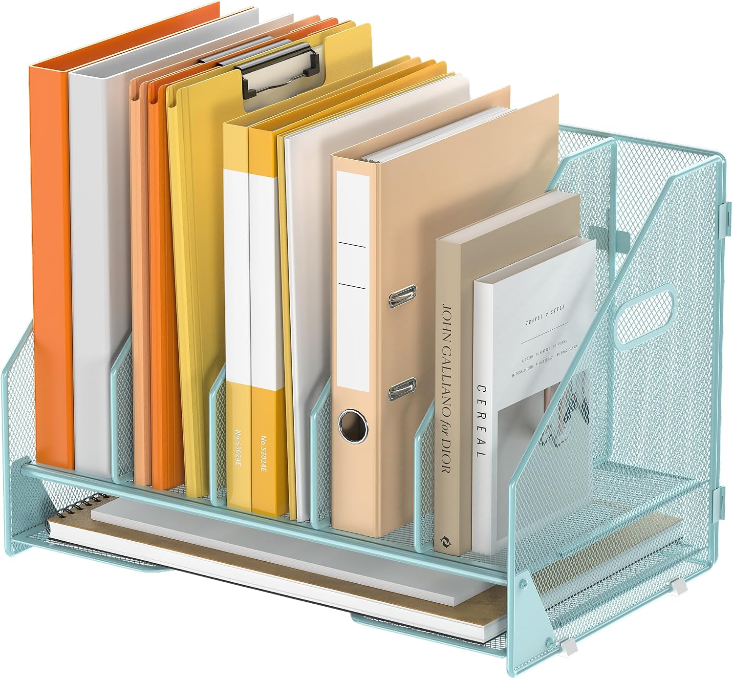 Orgmate 5 Vertical Mesh Desk — WeirdThingsToBuy weird find