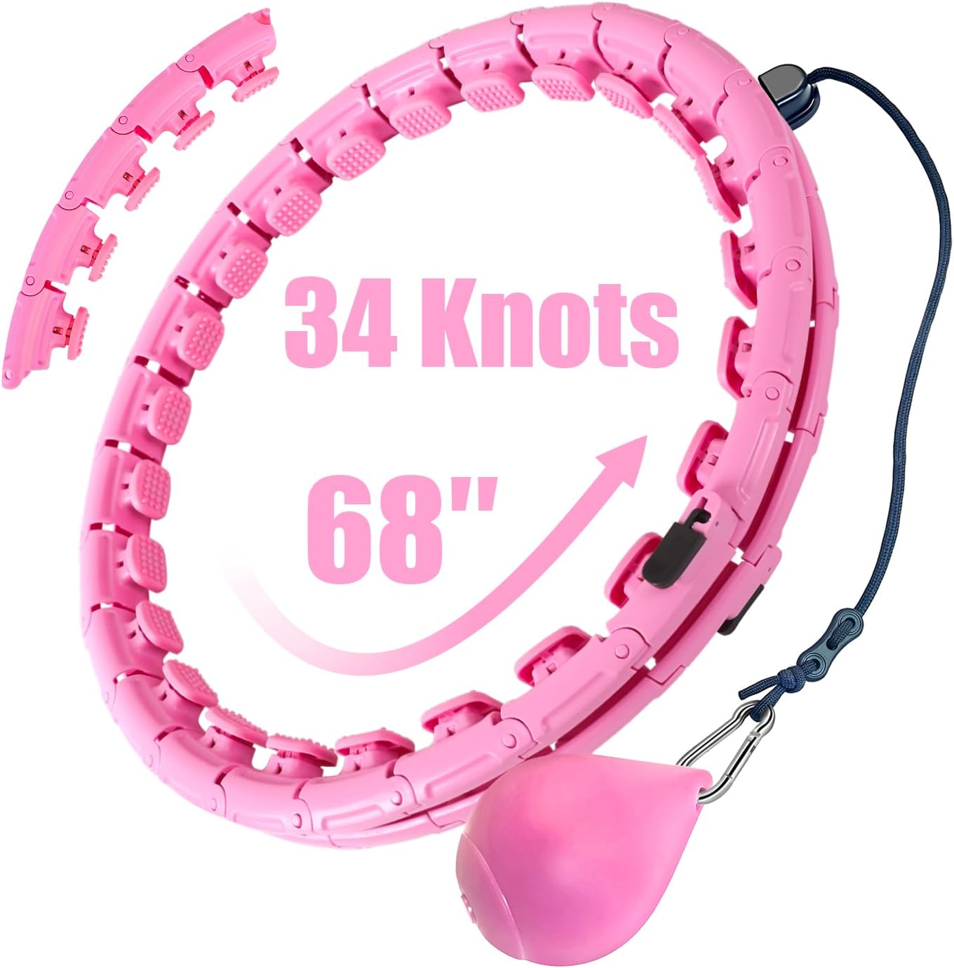 Ourstarry 34 Knots Weighted Workout Energy — WeirdThingsToBuy weird find