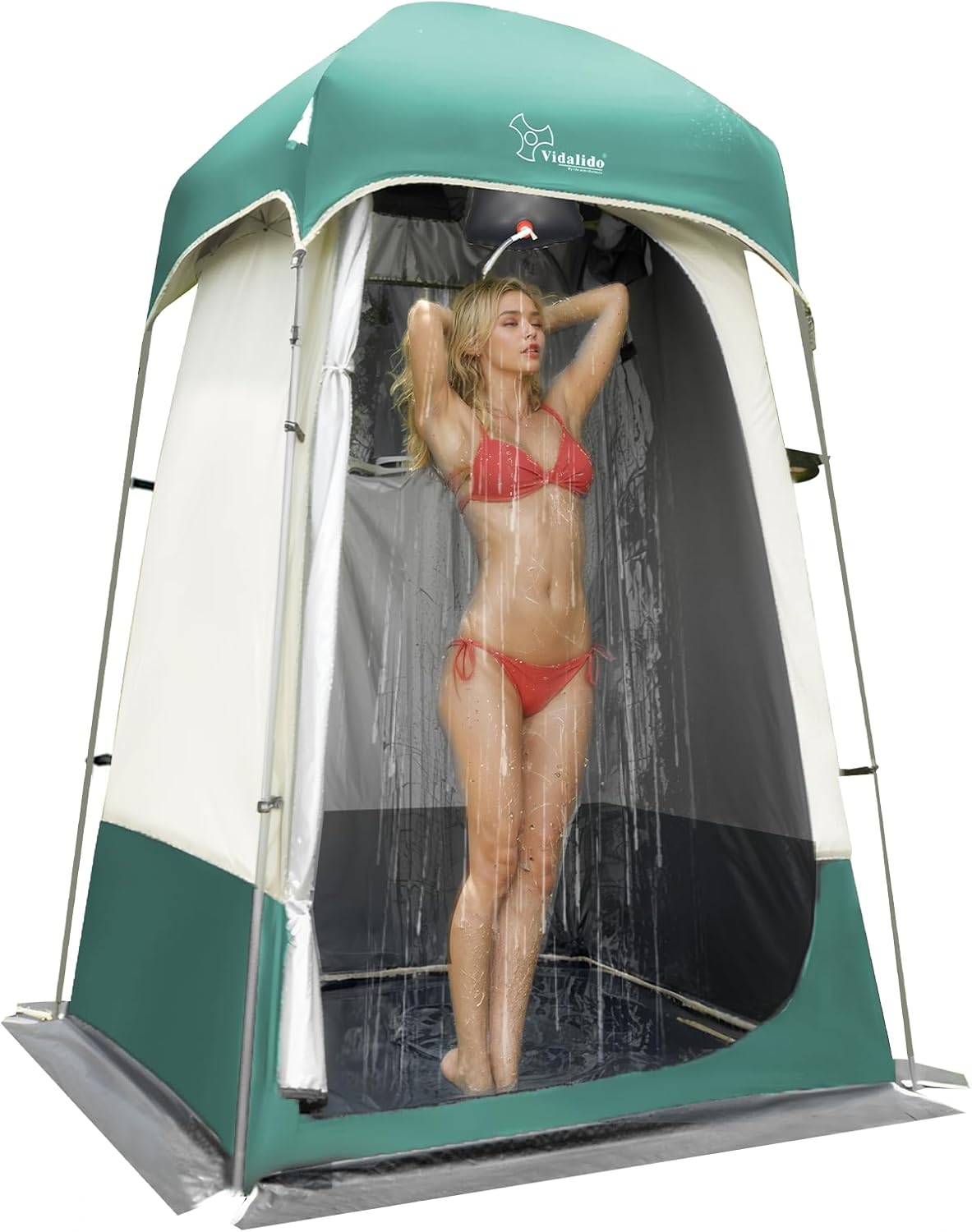 Outdoor Shower Tent Changing Room — WeirdThingsToBuy weird find