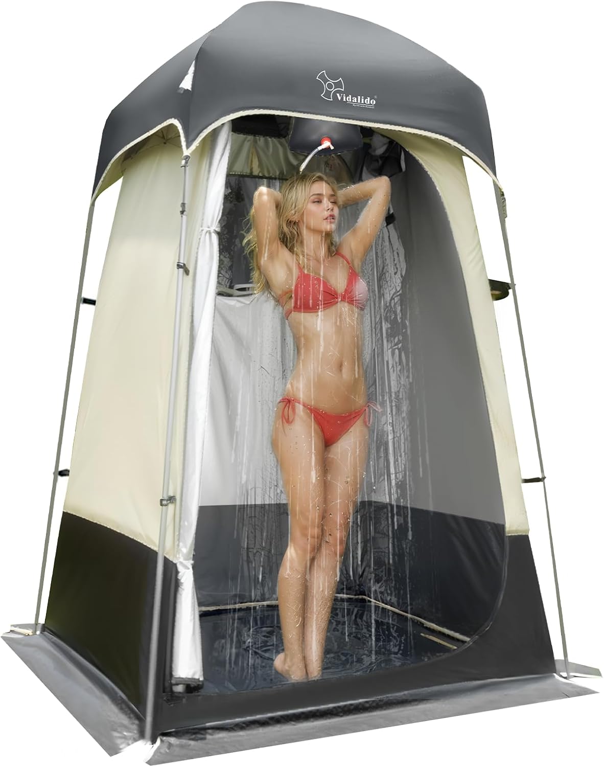 Outdoor Shower Tent Changing Room — WeirdThingsToBuy weird find