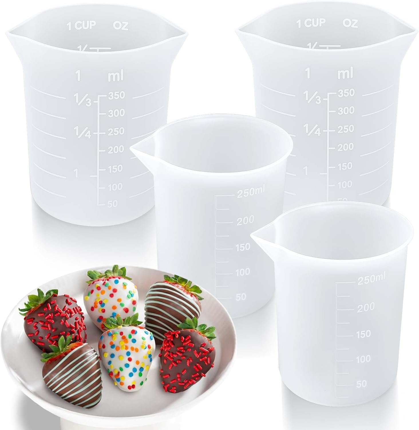 Palksky Silicone Cups Melting Chocolate Energy — WeirdThingsToBuy weird find