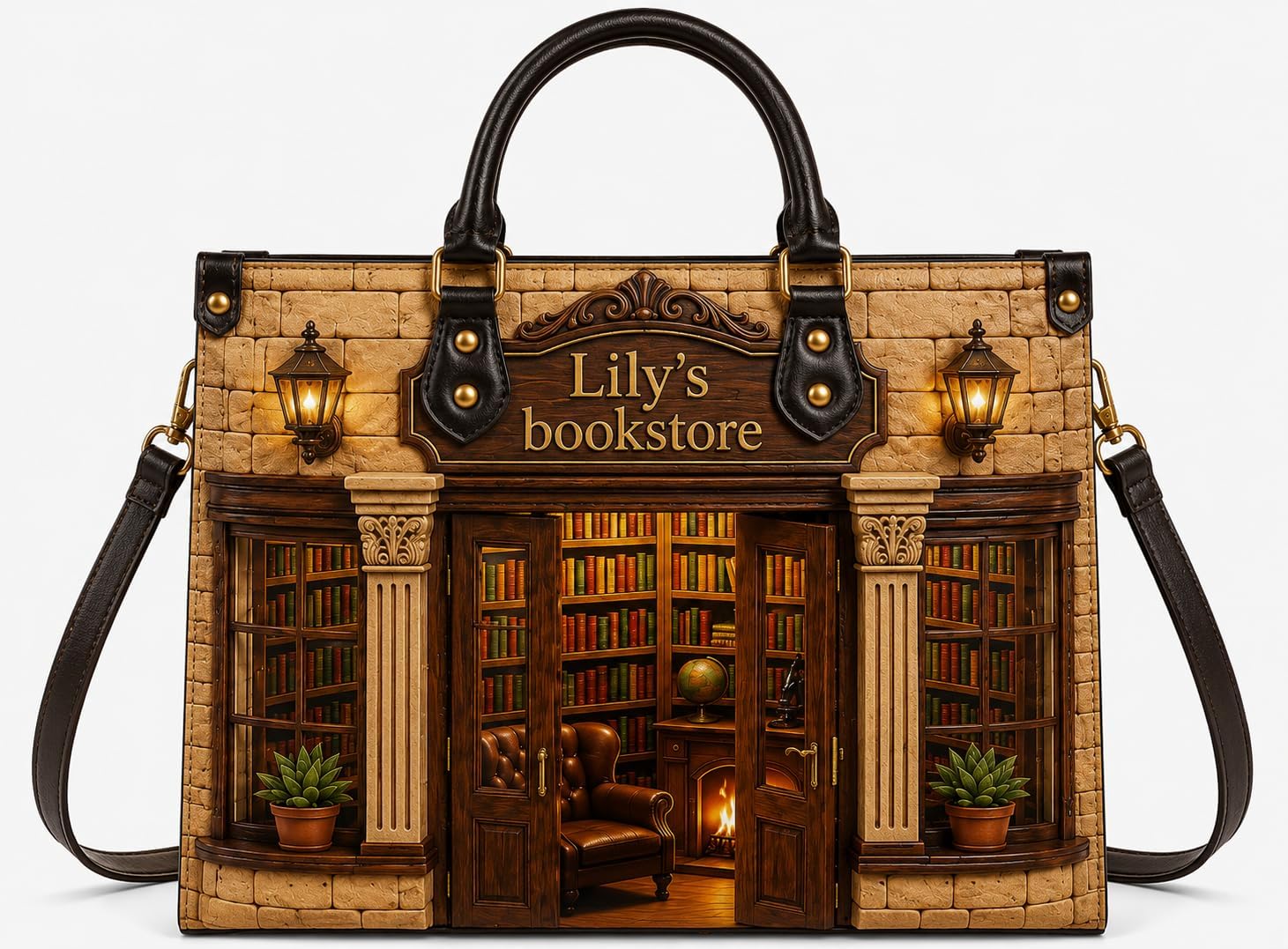 Pamaheart Custom Vintage Bookstore Bag Situation — WeirdThingsToBuy weird find