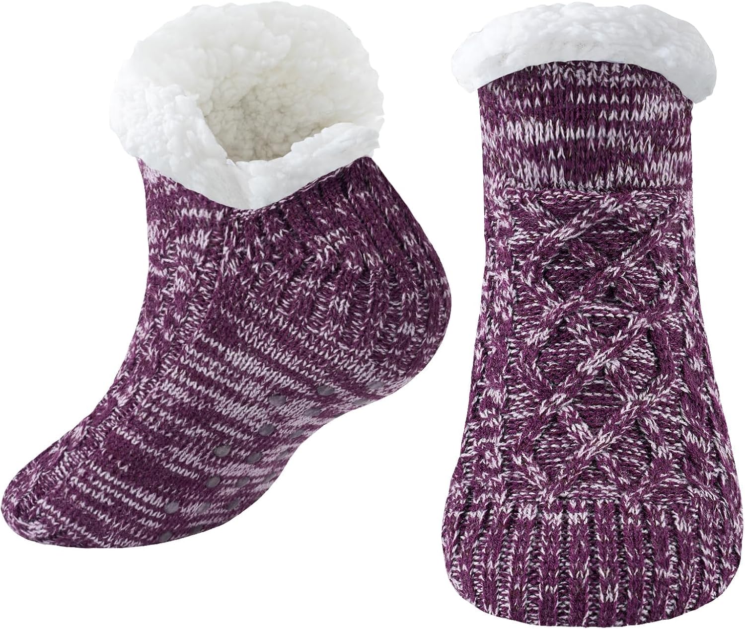 Pandaplay Fuzzy Slipper Socks Women Energy — WeirdThingsToBuy weird find