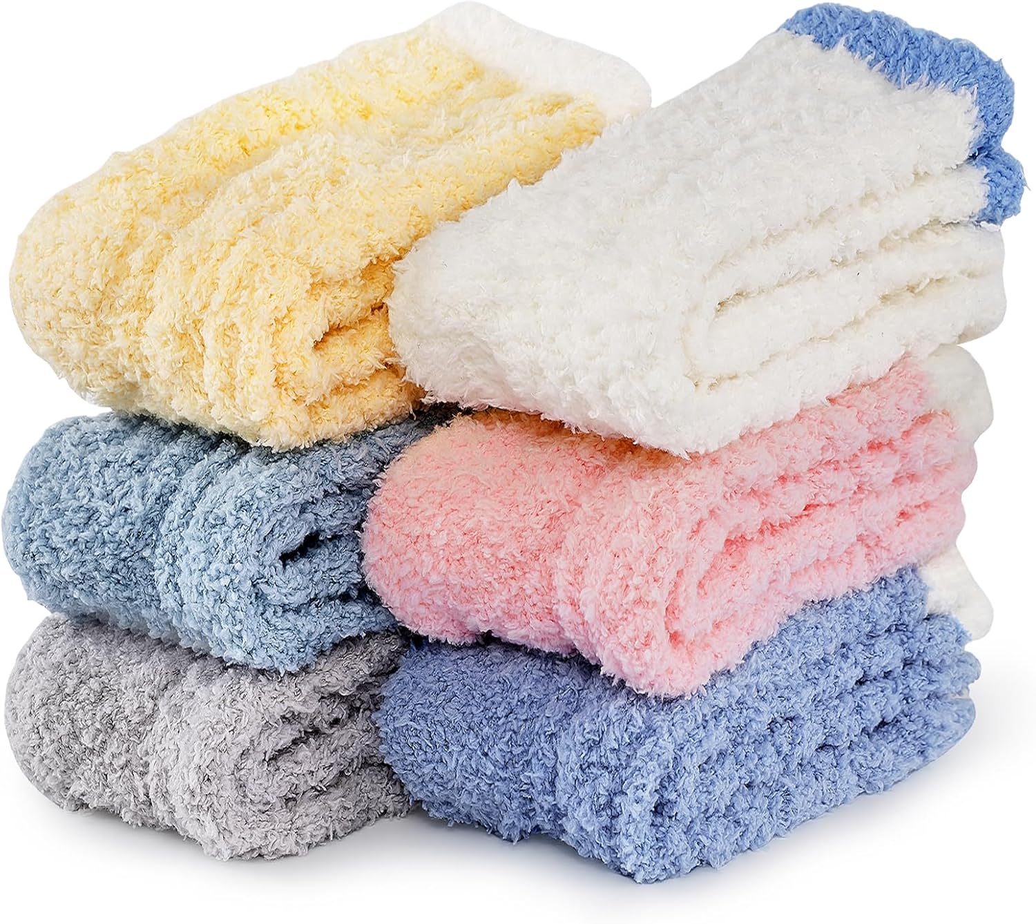 Pandaplay Fuzzy Socks Women 6 — WeirdThingsToBuy weird find