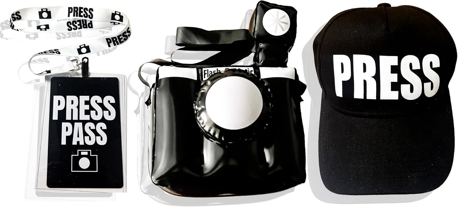 Paparazzi Costume Kit Situation — WeirdThingsToBuy weird find