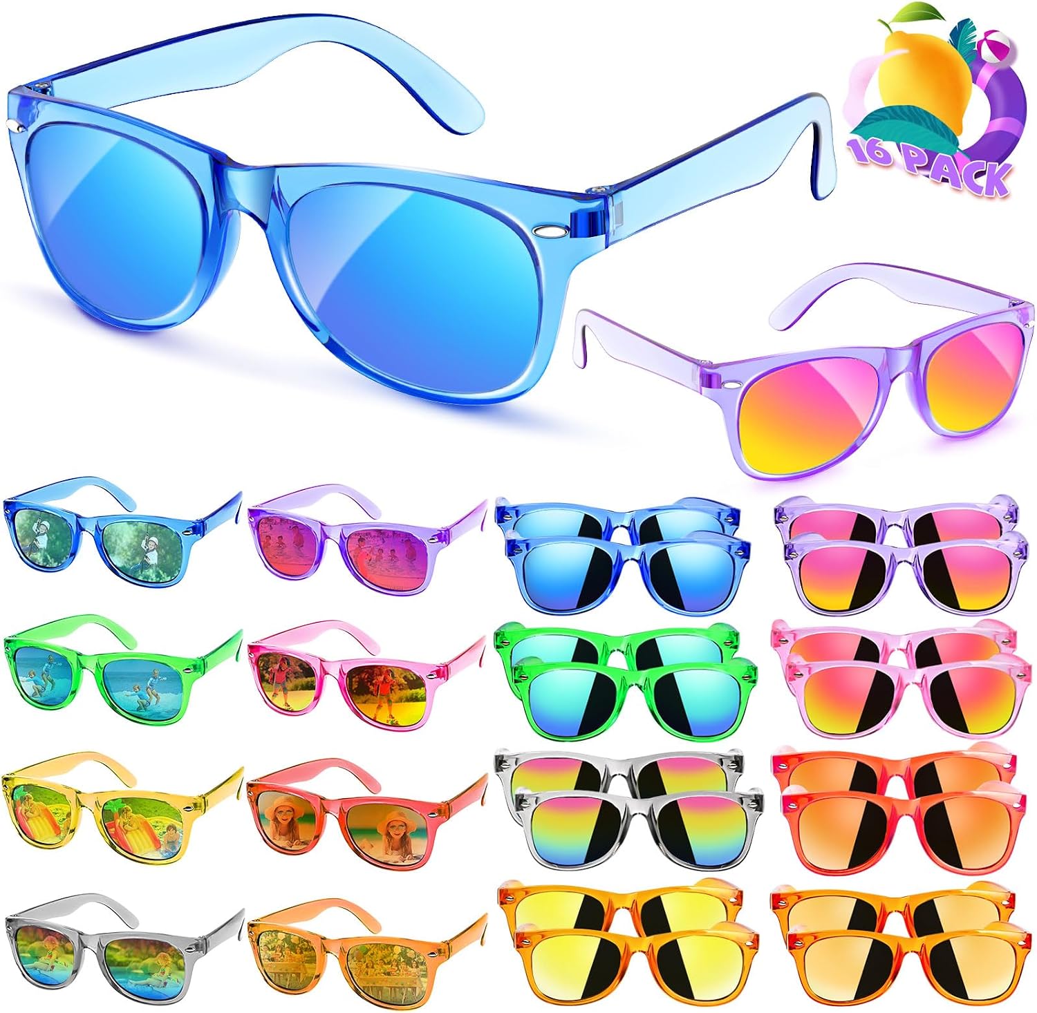 Party Favors Kids Sunglasses Energy — WeirdThingsToBuy weird find