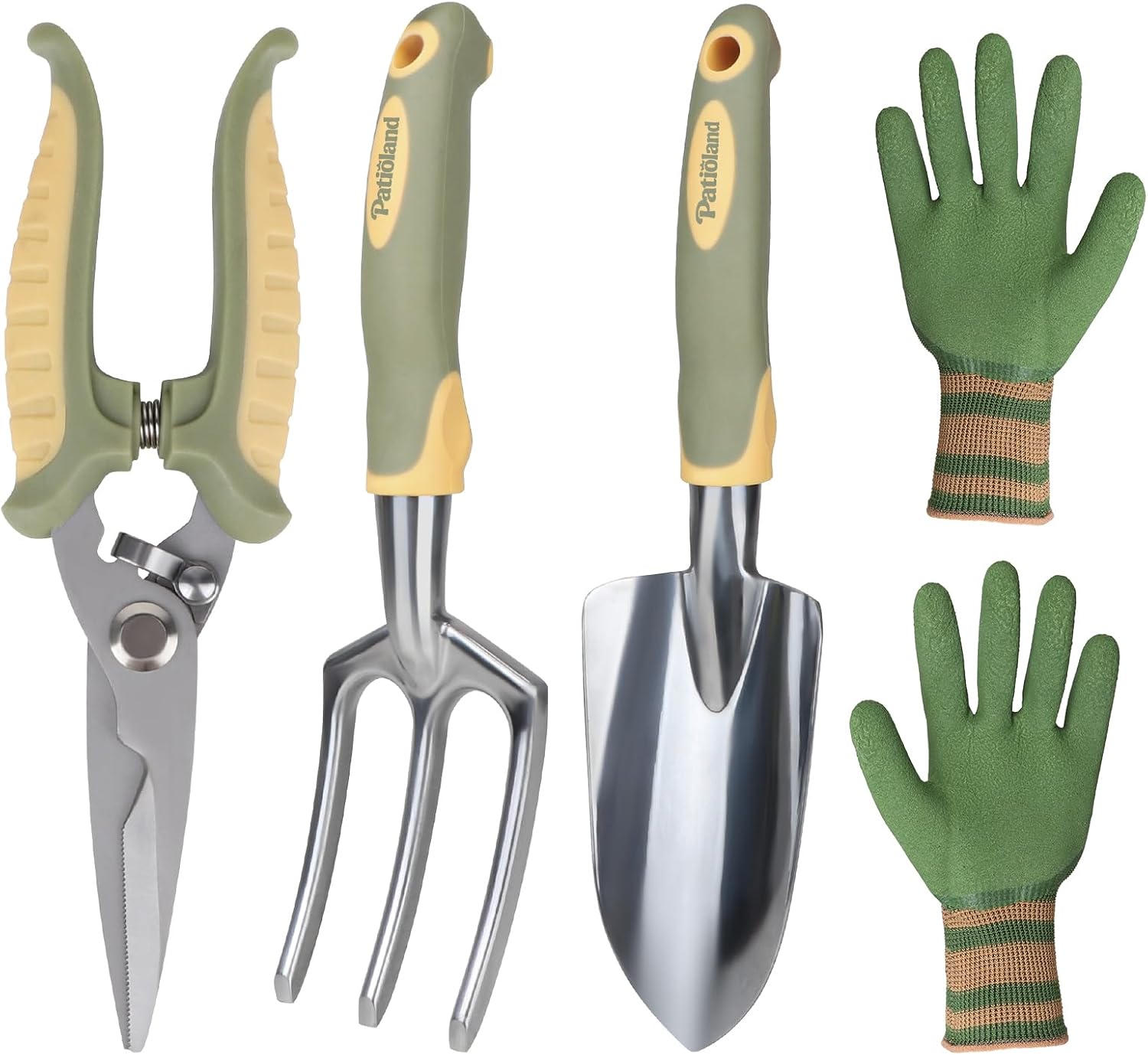 Patioland Green Garden Tool Set Energy — WeirdThingsToBuy weird find
