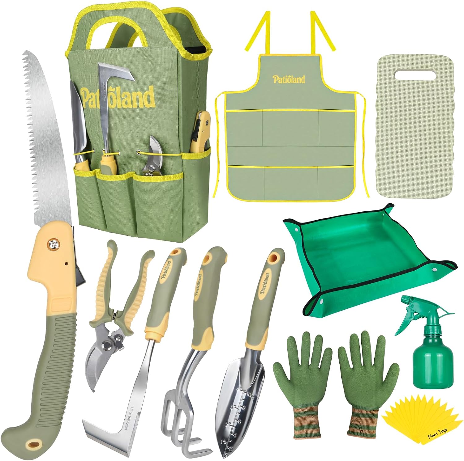Patioland Green Garden Tools Set Situation — WeirdThingsToBuy weird find