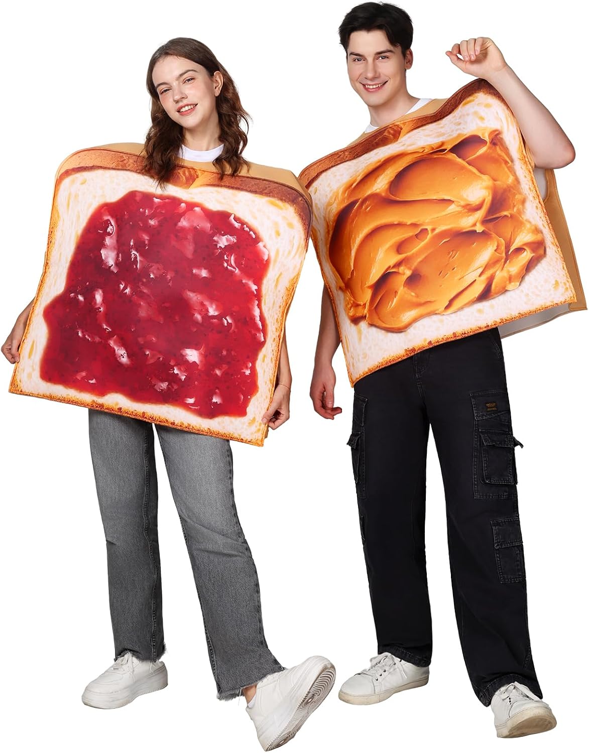 Peanut Butter Jelly Couple Costume Energy — WeirdThingsToBuy weird find
