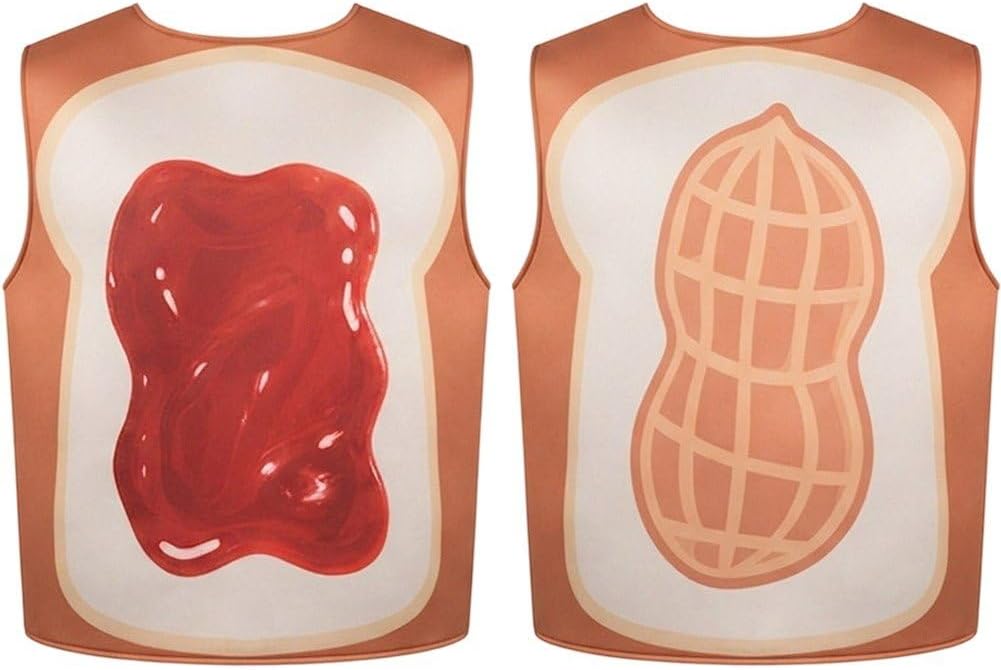 Peanut Strawberry Jam Couple Costume — WeirdThingsToBuy weird find